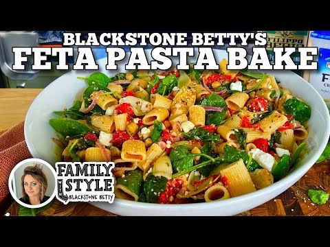 Blackstone Betty Makes the Viral TikTok Feta Pasta