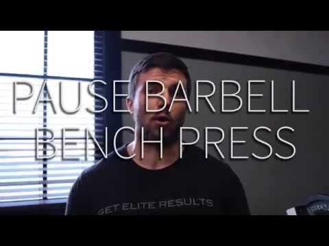 How to Pause Barbell Bench Press - Core Blend Demos