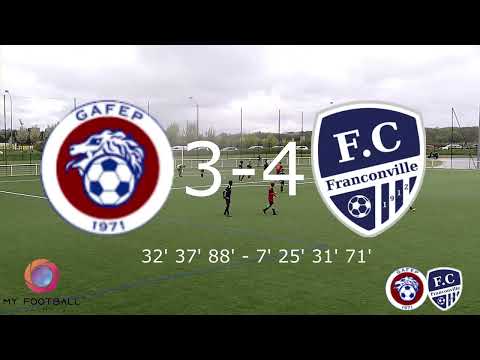 DIMANCHE 23 AVRIL U18 D3 GAFEP - FC FRANCONVILLE LES BUTS