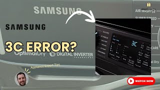 Samsung Dryer 3C Code? Don't Call Repair Yet (Save $300+ Easy Fix)