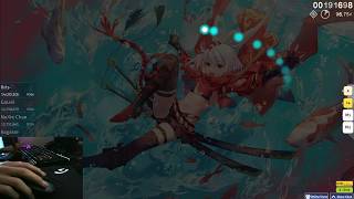 【osu】おわりとはじまりのおと    マウスプレイ    91.73% B