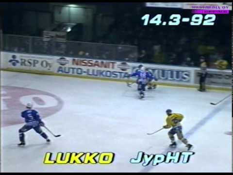Kiekkoareena - Lukko vs JYP  1991-1992  2