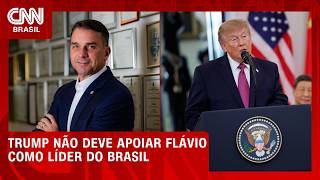 Vídeo: Governo Trump não pretende apoiar Flávio como líder do Brasil, diz Reuters | CNN NOVO DIA