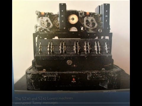 Secret German SZ-40/42 Lorenz encryption machine and Bill Tutte who found out how it works