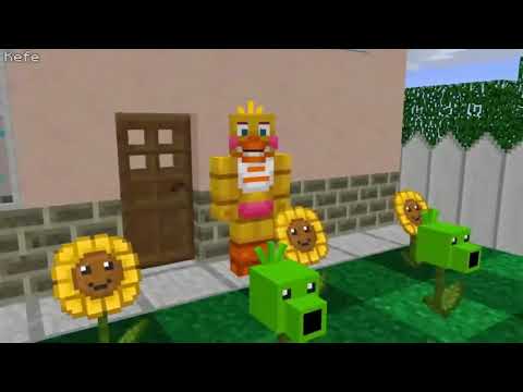 FNAF Monster School - PLANTS VS ZOMBIES GAME CHALLENGE - Season 1 Full - Minecraft Animations