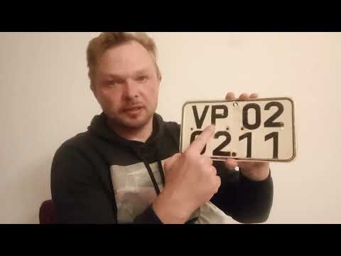 Simson s53 Umbau Projekt zur volkspolizei neusten VP 02 02 11 Nummerschild VP _schwerin 