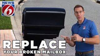 Broken mailbox? Here's how you can replace it yourself!