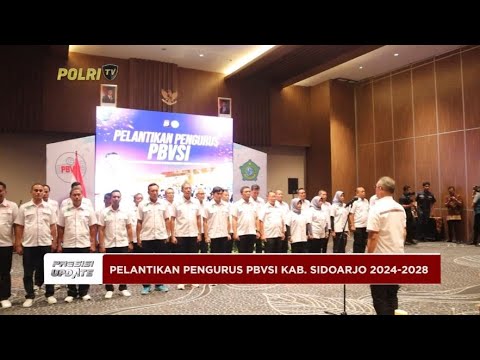 PRESISI UPDATE : KAPOLDA JATIM LANTIK PENGURUS PBVSI KABUPATEN SIDOARJO 2024-2028 20/01/2025 16.00