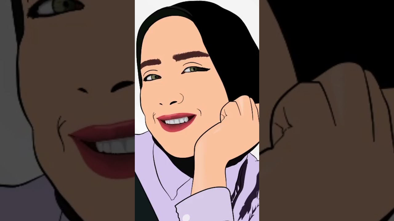 Stunning drawing - Vector Art | Vector Portrait