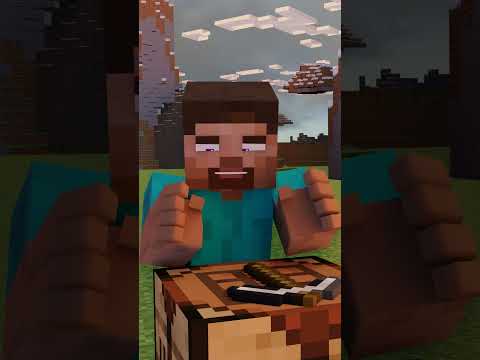 OMG!! Steve's Secret REVEALED!! #Minecraft