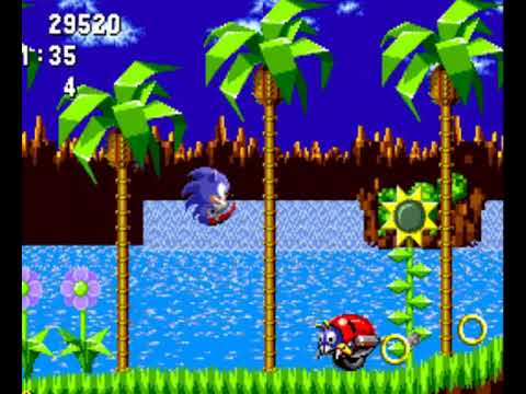 SONIC THE HEDGEHOG 1 MEGA DRIVE - ROM SPINDASH
