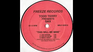 Todd Terry - If You Wanna Ride Freeze records 1991