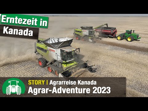 Agrar-Adventure Roadmovie Kanada 2023 | Agrarreise | Farming | Nordamerika | Ernte | Tammo Gläser