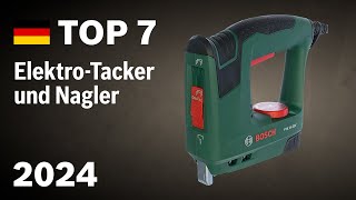 TOP–7. Die besten Elektro-Tacker/Nagler. Test & Vergleich 2024 | Deutsch