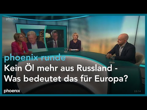 phoenix runde: Kein Öl mehr aus Russland - Was bedeutet das für Europa?