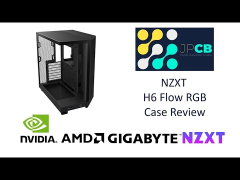 NZXT H6 Flow RGB Case Review. Decent Air Flow?