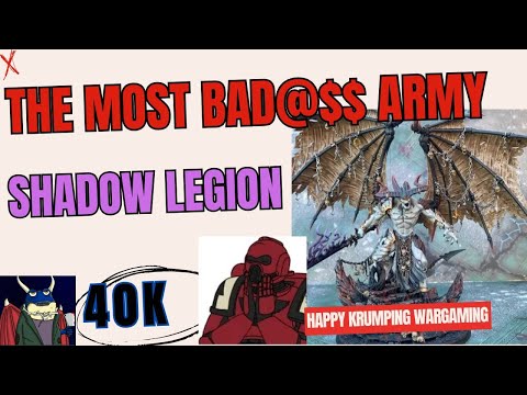 "Shadow Legion is ABSURD! The Most POWERFUL Chaos Daemons Army in Warhammer 40k?"