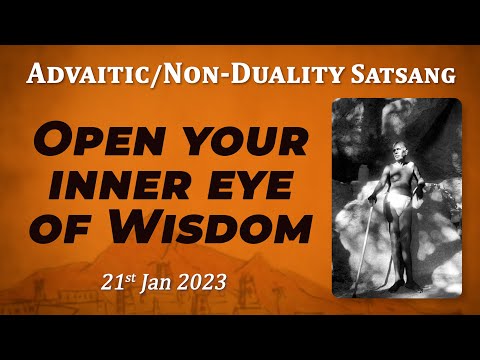 516. Bhagavan Ramana Satsang - Open your Inner Eye of Wisdom