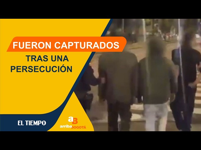 Intentaron escapar por TransMilenio: capturan a tres señalados de robar licor en Suba
