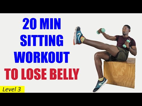 45 Minute Chair Workout for Abs and Core Strength No Repeats