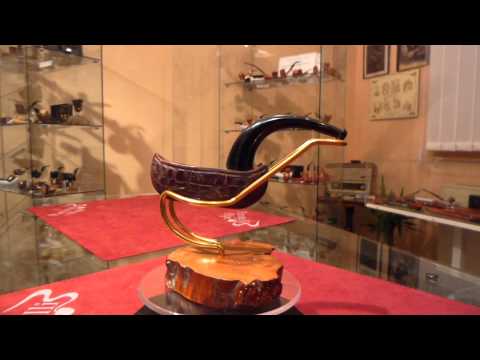 Pipa radica canoa anno 1930 - www.paronellipipe.it