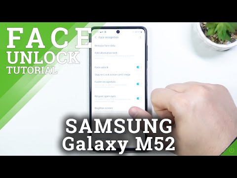 How to Improve Face Unlock in SAMSUNG Galaxy M52 – Speed Up Face Unlock