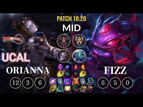 KT Ucal Orianna vs Fizz Mid - KR Patch 10.20