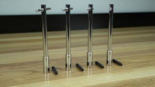 Valve Cover T-Bar Wing Nuts [Chrome] - video thumbnail 3