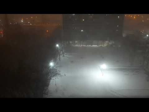 Snow Storm from Pavilion Tower, Newark, New Jersey. (2020)