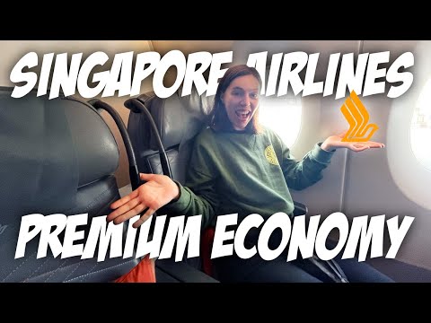 Flying Singapore Airlines Premium Economy Singapore to Christchurch ✈️