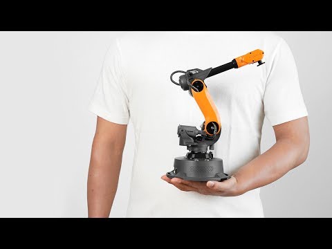 小型サイズの産業用アームロボット「Mirobot」