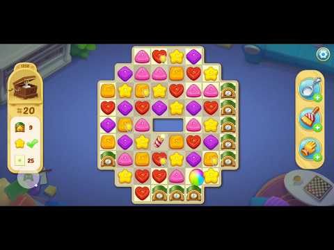 행복의저택/Matchington mansion Level 1258 Win No Boosters/Puzzle/Matchington/mansion