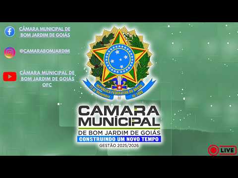 AO VIVO | 2° SESSÃO ORDINARIA DO MES DE SETEMBRO - 03/09/2026