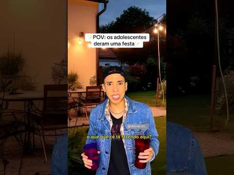 POV: os adolescentes deram uma festa (David Costa- @davidcstt_)