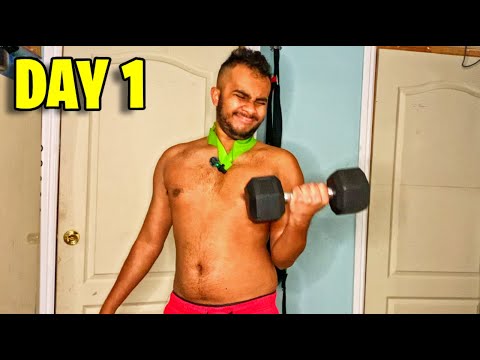 HardGainer Spring Cut Day 1 - PULL & PUSH Home Workout (163 lbs)