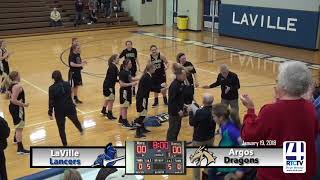 Argos Girls Basketball vs LaVille