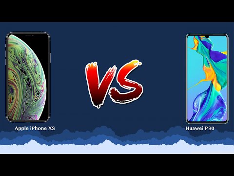Apple iPhone XS vs Huawei P30   - Phone battle!