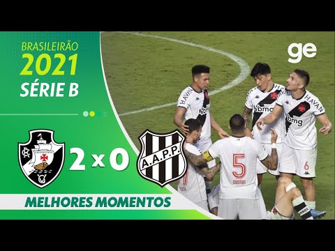 Gols e lances de Vasco da Gama x Ponte Preta