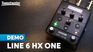 Video thumbnail for Line 6 HX One: 250 Onboard Effects, Limitless Shades of HX Potential by Sweetwater