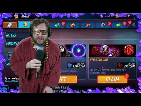 Seed Theory + Ghost Spider = Guaranteed Red Stars!? Marvel Strike Force Spider Gwen Red Star Opening