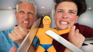 UNBREAKABLE GIANT STRETCHY TOY!! *IMPOSSIBLE CHALLENGE* (Stretch Armstrong EXPERIMENT!)