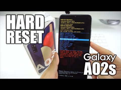 How To Reset Samsung Galaxy A02s - Hard Reset
