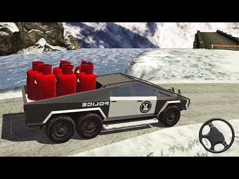 Offroad Pickup Truck Simulator - Cybertruck Driving Games - Mobile Android Gameplay