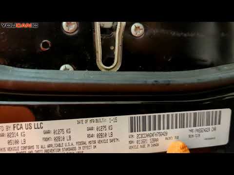 2006-2023 Chrysler 300 Paint Code Location – Find Your Car’s Color Code