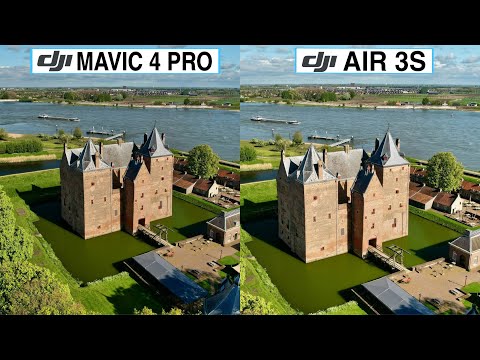 DJI Mavic 4 Pro Vs DJI Air 3S Camera Test Comparison