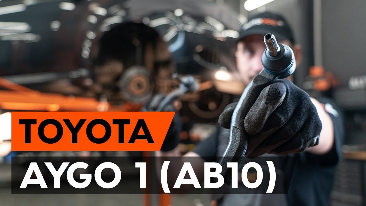 Cómo cambiar: rótula de dirección - Toyota Aygo AB1 | Guía de sustitución