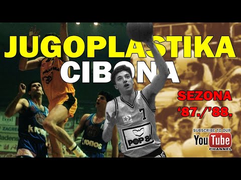 Nezaboravna sezona ExYu lige: Cibona 86 - Jugoplastika 87 - Sezona 1987./'88.
