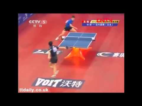 Asian Cup 2012: Xu Xin vs Maharu Yoshimura (FINAL)