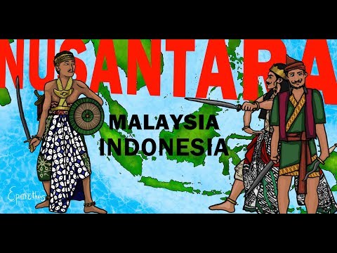 Indonesia Malaysia History of Nusantara explained in 9 minutes