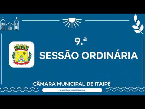 9ª/2026 Reunião Ordinária -  Câmara Municipal de Itaipé - MG